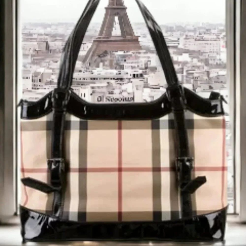 Nova Check Tote Bag by Burberry